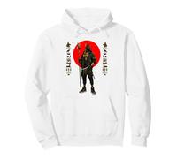 Anubis Streetwear Rouge Soleil Égyptien Hiéroglyphe Art Sweat à Capuche