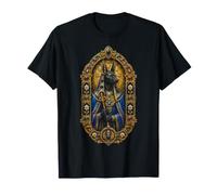 Anubis Œuvre d'art représentant Une divinité égyptienne ornée d'un trône sacré T-Shirt