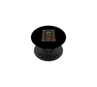 Anubis Œuvre d'art sacrée ornée de divinités égyptiennes Anciennes PopSockets PopGrip Adhésif