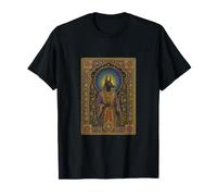 Anubis Œuvre d'art sacrée ornée de divinités égyptiennes Anciennes T-Shirt