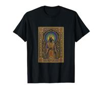 Anubis Œuvre d'art sacrée ornée de divinités égyptiennes Anciennes T-Shirt Graphique avec Valeur