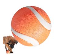 Anulely Balles de Tennis pour Chien, Balle résistante pour Chien,Jouet d'extérieur pour Chiot | Jouet interactif d'extérieur pour Chiot, Balle élastique Solide, Jouet résistant aux morsures,