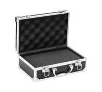 Anulely Boîte De Rangement En Aluminium, Mallette De Transport, Mallette En Aluminium, Boîte À Outils Avec Poignée, Organisateur De Rangement Carré Pour Montres Boîte À Outils
