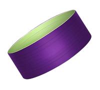 Anulely Ceinture de coureur | Sac banane double face | Sac de course étanche Support de téléphone Double couleur Respirant Réfléchissant Grande capacité, Violet S, Refer to description, Unisexe