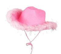 Anulely Chapeaux de cowboy cowgirl scintillants, chapeaux de cowgirl pour mariée, festival occidental, déguisement de mariée, chapeaux occidentaux pour costume, anniversaire sur le thème du cowboy