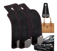 Anulely Cintre de Voiture à Double Crochet, Crochets Doubles pour appuie-tête pour Voiture | Cintres multifonctionnels 2 en 1 pour siège arrière de Voiture, pour clés, Crochets de Sac à Main