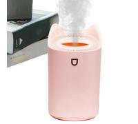 Anulely Humidificateur personnel, humidificateur d'air avec lumière colorée - 2 buses, humidificateur de voyage de 3 L, 3 modes de brume, humidificateur silencieux pour table de nuit, voyage, maison