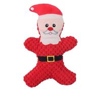 Anulely Jouet à mâcher de Noël pour chien - Jouet couineur - Jouet interactif à mâcher pour animaux de compagnie - Cadeau de Noël - Jouet à mâcher pour chien - Jouet à mâcher pour chien - Jouet pour