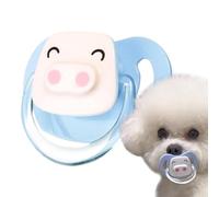 Anulely Jouet à mâcher pour tétine pour chien,Jouet pour tétine pour chien,Sucette apaisante en silicone pour chien - Sucette résistante aux morsures pour chiot, sucette pour chat, jouet apaisant pour