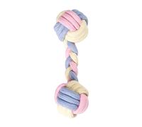 Anulely Jouet de Balle en Corde pour Chien, Balle en Corde pour Chien - Boules de Coton à mâcher,Jouets de Corde de Boule de Noeud de Chien, Jouet de Coton à mâcher de Dentition de Chiens, Boule