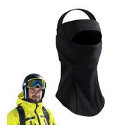 Anulely Masque de ski chaud pour l'hiver, cache-cou, protection UV, accessoires de ski, couvre-tête en polaire pour le ski et le snowboard