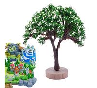 Anulely Modèle Arbres, Faux Arbre De Paysage De Chemin De Fer, Arbres Modèles De Simulation, Paysage De Train Miniature, Faux Arbre Vert Pour Projets, Paysage De Bricolage Paysage Boisé