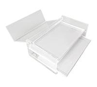 Anulely Organisateur d'extension de cils, organisateur de stockage de cils - Présentoir de boîte à cils pour le stockage | Conteneur de cils, organisateur de chariot de cils anti-poussière pour ranger