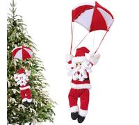 Anulely Parachute - Pendentif de Noël en forme de parachute | Père Noël ou poupée - Décoration de Noël pour l'intérieur et les vacances