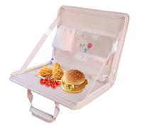 Anulely Plateau de volant de voiture, plateau de repas au volant - Volant Bureau pour ordinateur portable Organisateur de voiture Plateaux alimentaires - Sac de rangement, table de travail pliante