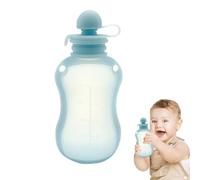 Anulely Sacs de rangement en silicone pour lait maternel - Récipient de rangement pour lait maternel en silicone résistant à la chaleur pour liquides, céréales, aliments pâteux et