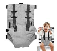 Anulely Siège de harnais de chaise haute pour voyage, housse de harnais de siège de sécurité pour chaise haute de bébé,Harnais de sécurité pour chaise haute portable et pliable pour bébé, pour
