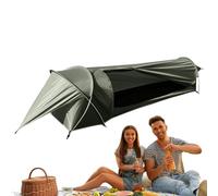 Anulely Tente de sac à dos pour 1 personne | Tentes de chasse et de randonnée - Tente de camping légère et imperméable, petit abri de randonnée portable, accessoires de camping pour camping