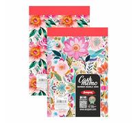 Anupam Bill Book Cash Memo, Approval Slip, Estimation Slip, Credit Memo Perforated 11x19cm 100 Original + 100 Duplicata Pages Book for Shop, Bureau, Institut, Home (Taille : 00, Lot de 2)