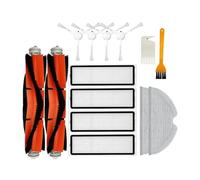 ANUTRDE 1 Ensemble de pièces de Rechange for aspirateur Robot Xiaomi Mijia 1C 2C Mi, Brosse latérale Principale, Filtre Hepa, Chiffon de vadrouille, pièces de Rechange