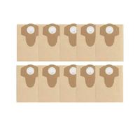 ANUTRDE 5/10 PCS 20L 30L Sac de Collecte de poussière Compatible avec Einhell BT-VC1250S/BT-VC1250/TC-VC 18/20 Li S-Solo Sac filtrant for aspirateur Humide et Sec(20L-10PCS)