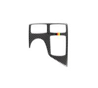 ANUTRDE Compatible avec Mercedes GLE GLS Classe M W166 X166 W164 Style de voiture Accoudoir de commande central en fibre de carbone Garniture de couverture de panneau multimédia(B with color)