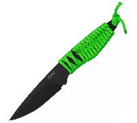ANV Couteaux P100 - CERAKOTE NOIR, PARACORD VERT NÉON, KYDEX NOIR ANVP100-043