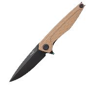 ANV Knives Z300 - Sleipner, DLC Noir / Tranchant lisse, G10 Coyote / Liner Lock