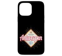 Anvers en Flandre Belgique rétro Europe Souvenir Vintage Coque pour iPhone 13 Pro Max