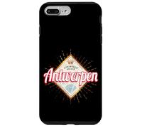 Anvers en Flandre Belgique rétro Europe Souvenir Vintage Coque pour iPhone 7 Plus/8 Plus