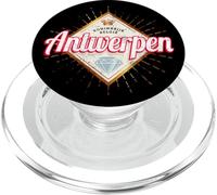Anvers en Flandre Belgique rétro Europe Souvenir Vintage PopSockets PopGrip pour MagSafe