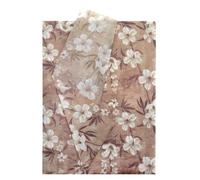 Anvin Lot de 20 feuilles de papier de soie floral - 50 x 70 cm - Papier cadeau de mariage, découpage et scrapbooking pour fête prénatale, anniversaire, fête des mères (style vintage 8)