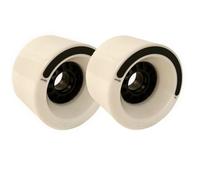 ANWEALTH Lot de 4 Roues de Skateboard 80 mm pour Descente Longboard Skateboard Électrique Haute Vitesse Adhérence Maximale Conduite Souple Durabilité Longue Durée