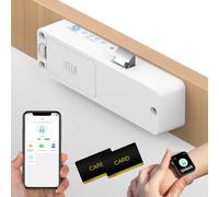 Anweller Smart Serrure de tiroir, électronique, pour placard, meuble avec application NFC - Serrure de boîte aux lettres - Sécurité enfant - Pour armoire, tiroir, boîte
