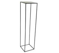 Anwicar Support de Fleurs Hauteur 100 cm - Tabouret et Colonne pour Plantes - Style Loft Noir