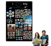 Anwicar Tableau Magnétique avec Crochet Petit & Grand - Tableau Magnétique à l'entrée - Parfait pour Aimants et Notes - Panneau Aimanté Mural - Surface D’Écriture - Noir 74x49 cm