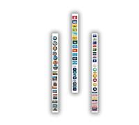 Anwicar Tableau Magnétique Effaçable en Acier - Idéal pour Aimants et Notes - Tableau Noir Magnétique Mural - Compatible avec Marqueurs Craie - 100x6 cm - Blanc