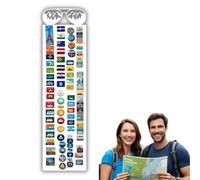 Anwicar Tableau Magnétique Effaçable en Acier - Idéal pour Aimants et Notes - Tableau Noir Magnétique Mural - Compatible avec Marqueurs Craie - 80x21 cm - Blanc