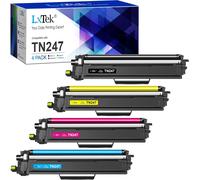 anwxai-Tn247 Compatible Toner Remplacement Pour Brother Tn 247 Tn 243 Tn-243Cmyk Pour Brother Dcp-L3550Cdw Dcp-L3510Cdw Mfc-L3750Cdw Mfc-L3730Cdn L3710Cw L3770Cdw Hl-L3210Cw L3230Cdw L3270Cdw(4-Pack)