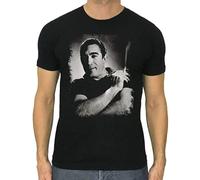 ANXIAOER Anthony Quinn Zorba The Greek Men's T-Shirt Movie Cotton Black M