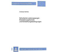 Anxiété de performance scolaire : manifestations et conditions d'apparition