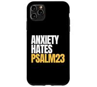Anxiety Hates Psalm 23 Bible Verse to Memorize by Heart Coque pour iPhone 11 Pro Max