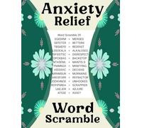 Anxiety Relief Word Scramble: Calming and Fun Activities to Help Reduce Stress