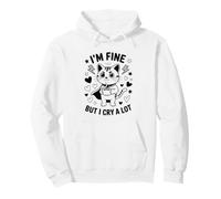 Anxieux Chat anxiété Sentiment émotionnel Sweat à Capuche