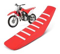 AnXin Housse de Selle pour Moto Universelle Housse de Siège en PVC Imperméable pour la Plupart des Motocross Que RM CRF YZ YZF 110 150 150R 250-Rouge