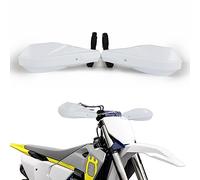 AnXin Protège-Mains en Plastique Xin pour Guidon de Moto - 22 mm et 28 mm - pour Motocross, vélo Dirt Bike Hors Route, ATV