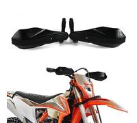 AnXin Protège-Mains pour Moto - pour guidons de 22 mm et 28 mm - pour Moto Tout-Terrain - Noir