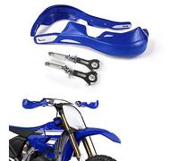 AnXin Protège-Mains universels de 22 mm pour YZ125 YZ250 YZ250F YZ450F WR250F WR250F WR450F TW200 XT250 TTR125 TTR230 Dirt Pit Bike ATV Enduro Motocross Bleu