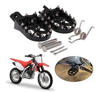 AnXin Repose-pieds CNC pour moto tout-terrain CRF 110 CRF110F 2013-2022 CRF125F 2014-2023 - Noir