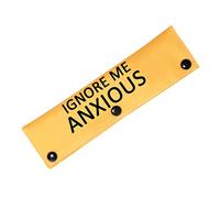 Anxious Manchon de laisse pour chien Ignore Me D-og Manchon de laisse réactif pour chien Cadeau anxieux (IGNORE ME ANXIOUS-S)